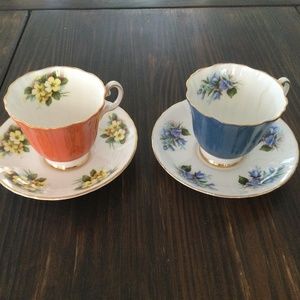 Fine China cup and saucer collection